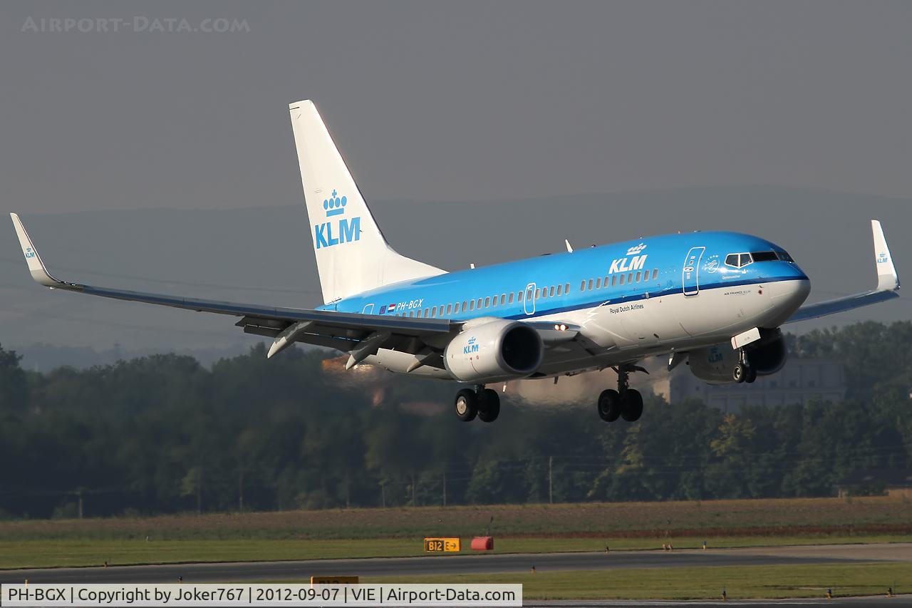 PH-BGX, 2011 Boeing 737-7K2 C/N 38635, KLM - Royal Dutch Airlines