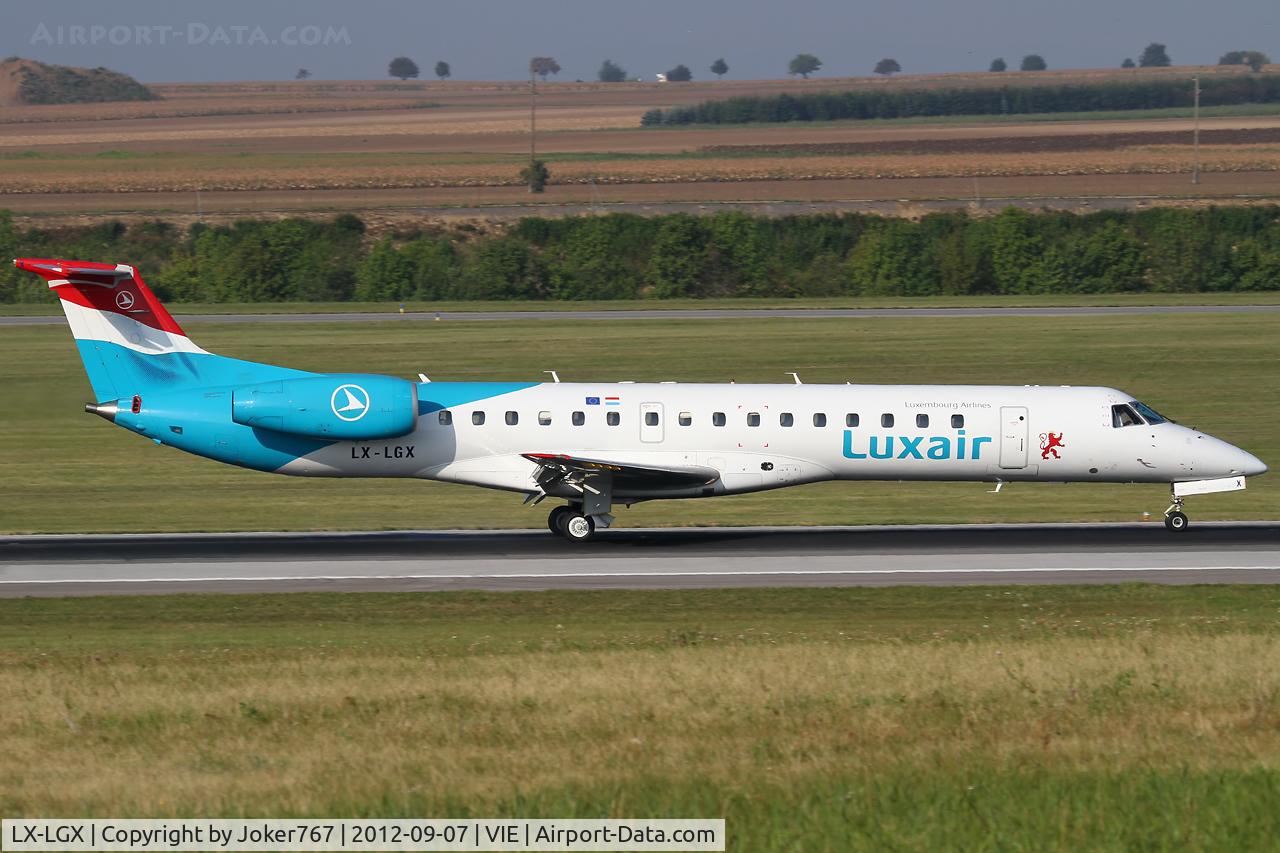 LX-LGX, 1999 Embraer EMB-145LU (ERJ-145LU) C/N 145147, Luxair