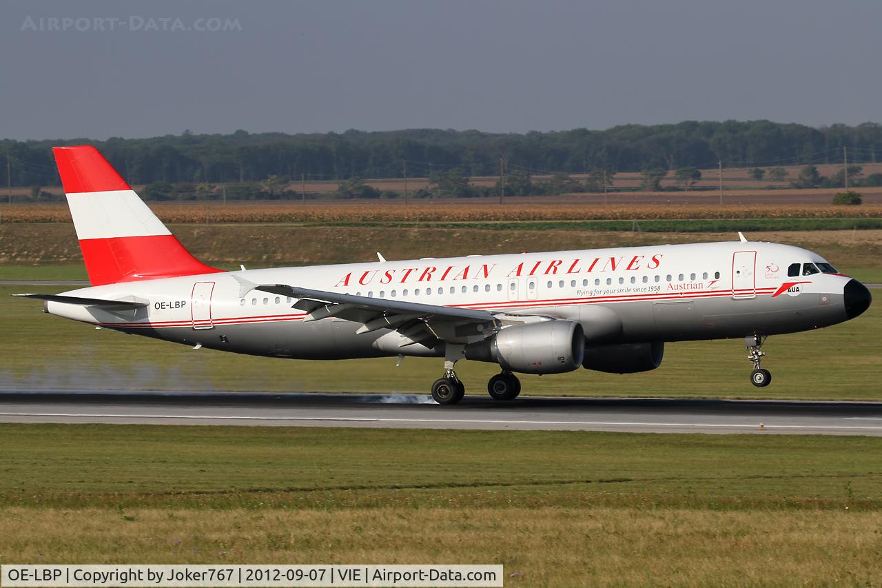 OE-LBP, 1998 Airbus A320-214 C/N 797, Austrian Airlines