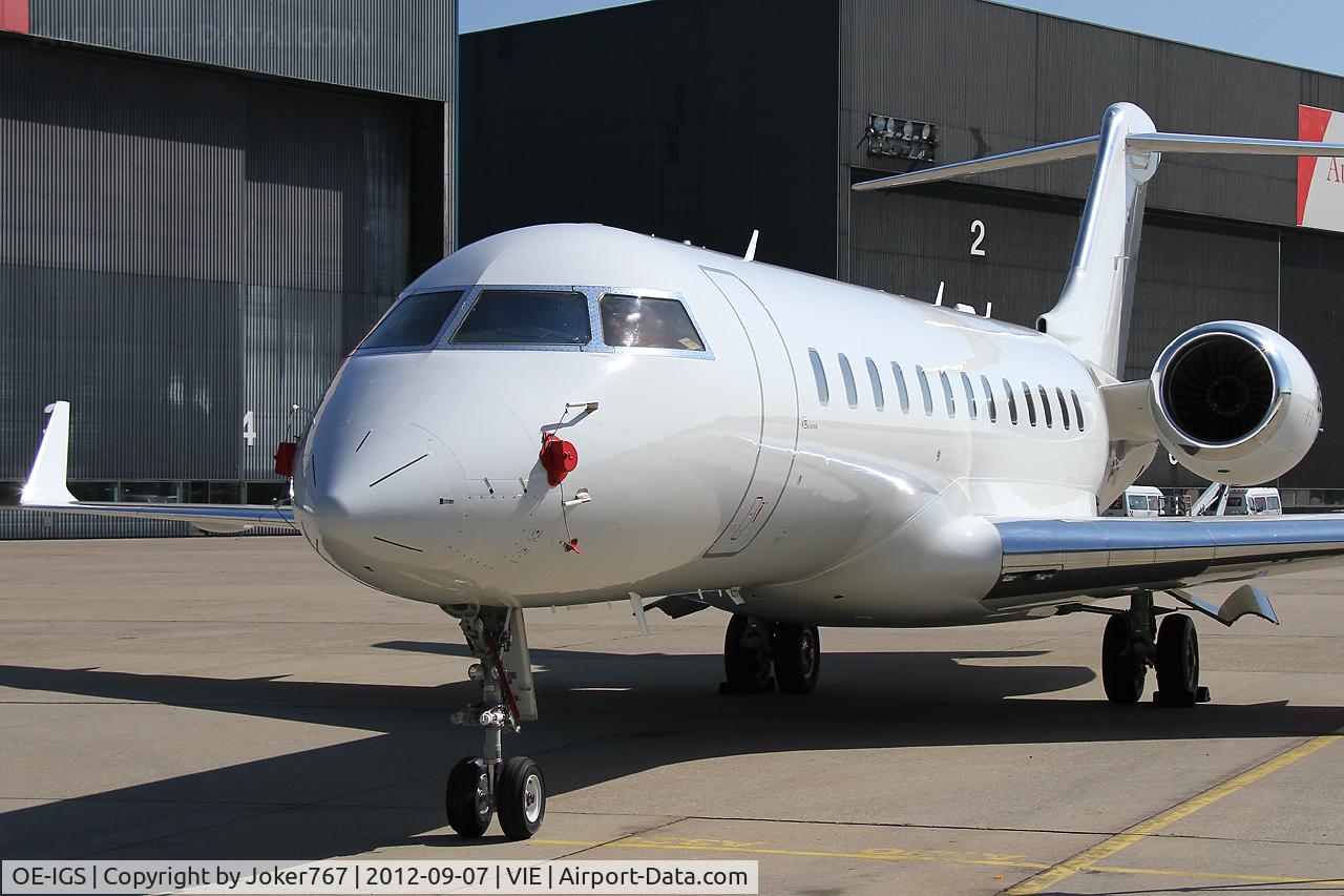 OE-IGS, 2010 Bombardier BD-700-1A10 Global Express C/N 9044, Private