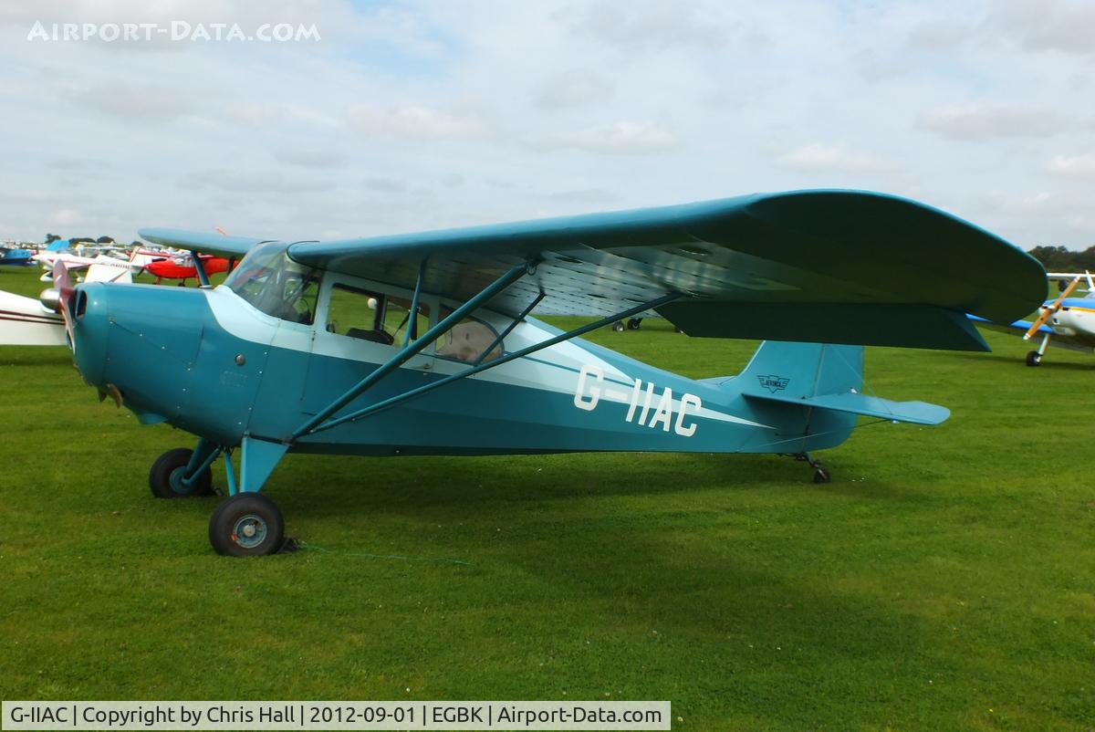 G-IIAC, 1946 Aeronca 11AC Chief C/N 11AC-169, at the at the LAA Rally 2012, Sywell