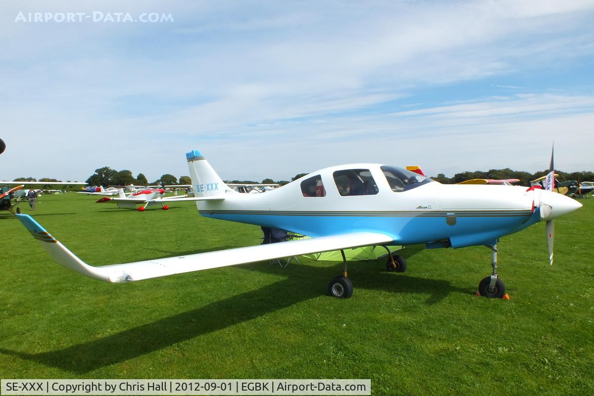 SE-XXX, 2011 Lancair IV C/N LIV-440-1085, at the at the LAA Rally 2012, Sywell