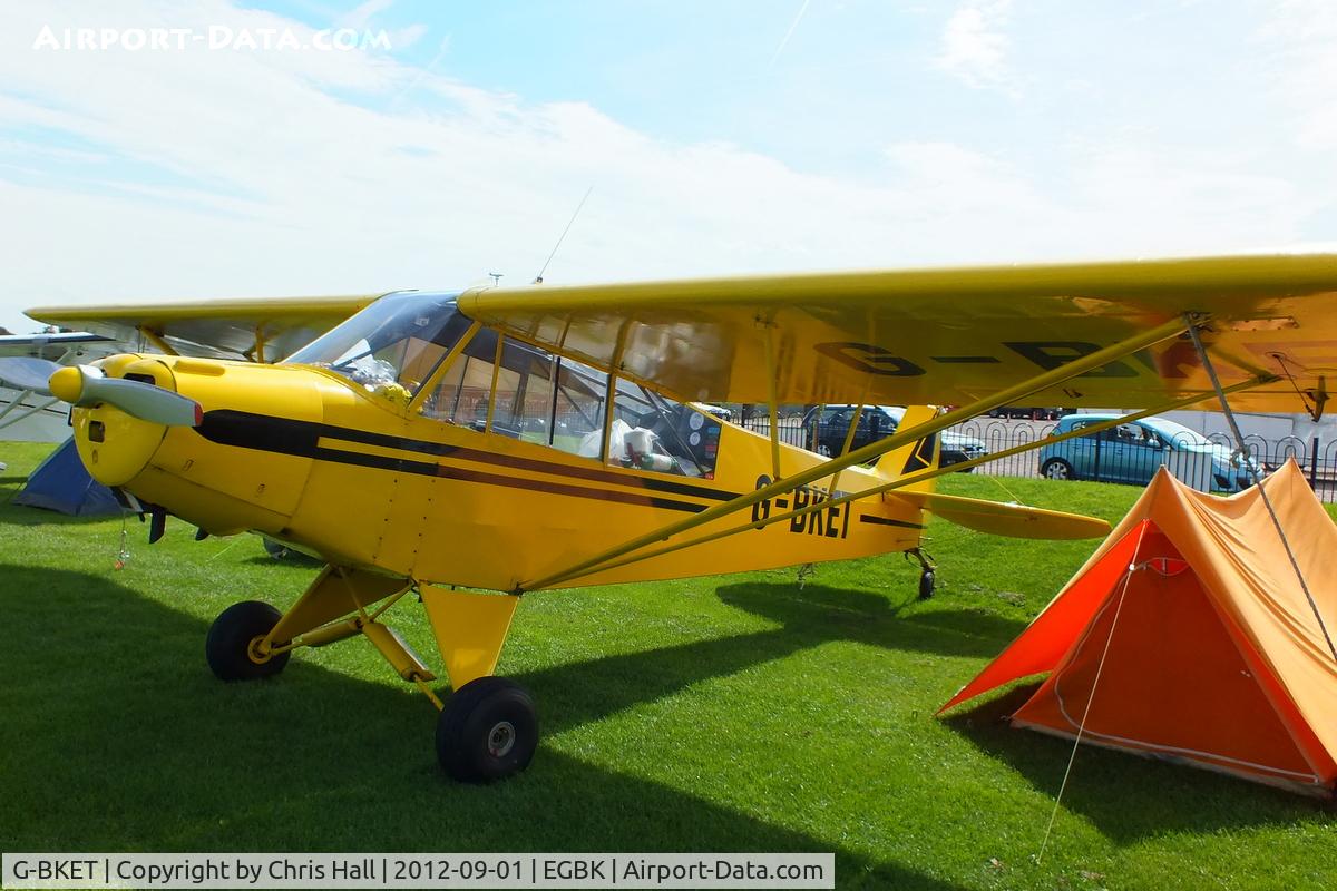 G-BKET, 1952 Piper L-18C Super Cub C/N 18-1990, at the at the LAA Rally 2012, Sywell