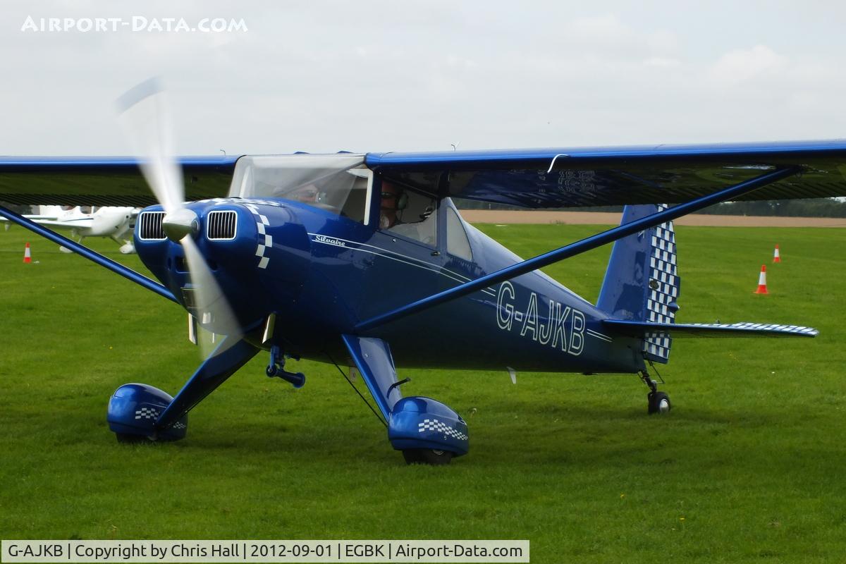 G-AJKB, 1946 Luscombe 8E Silvaire C/N 3058, at the at the LAA Rally 2012, Sywell