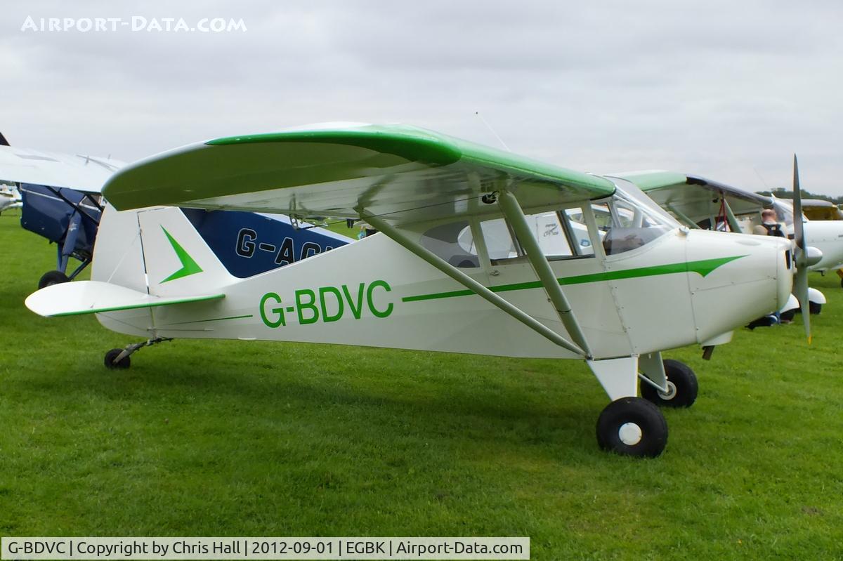G-BDVC, 1949 Piper PA-17 Vagabond C/N 17-140, at the at the LAA Rally 2012, Sywell