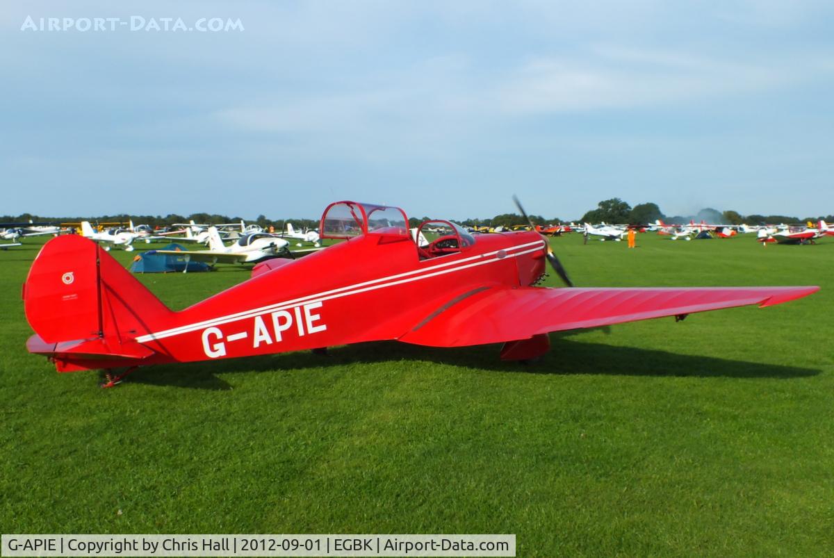 G-APIE, 1958 Tipsy Belfair C/N 535, at the at the LAA Rally 2012, Sywell