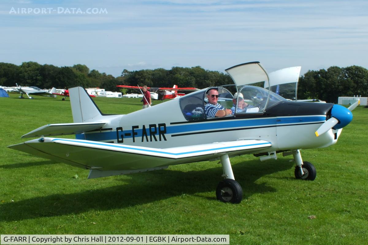 G-FARR, 1966 SAN Jodel D-150 Mascaret C/N 58, at the at the LAA Rally 2012, Sywell