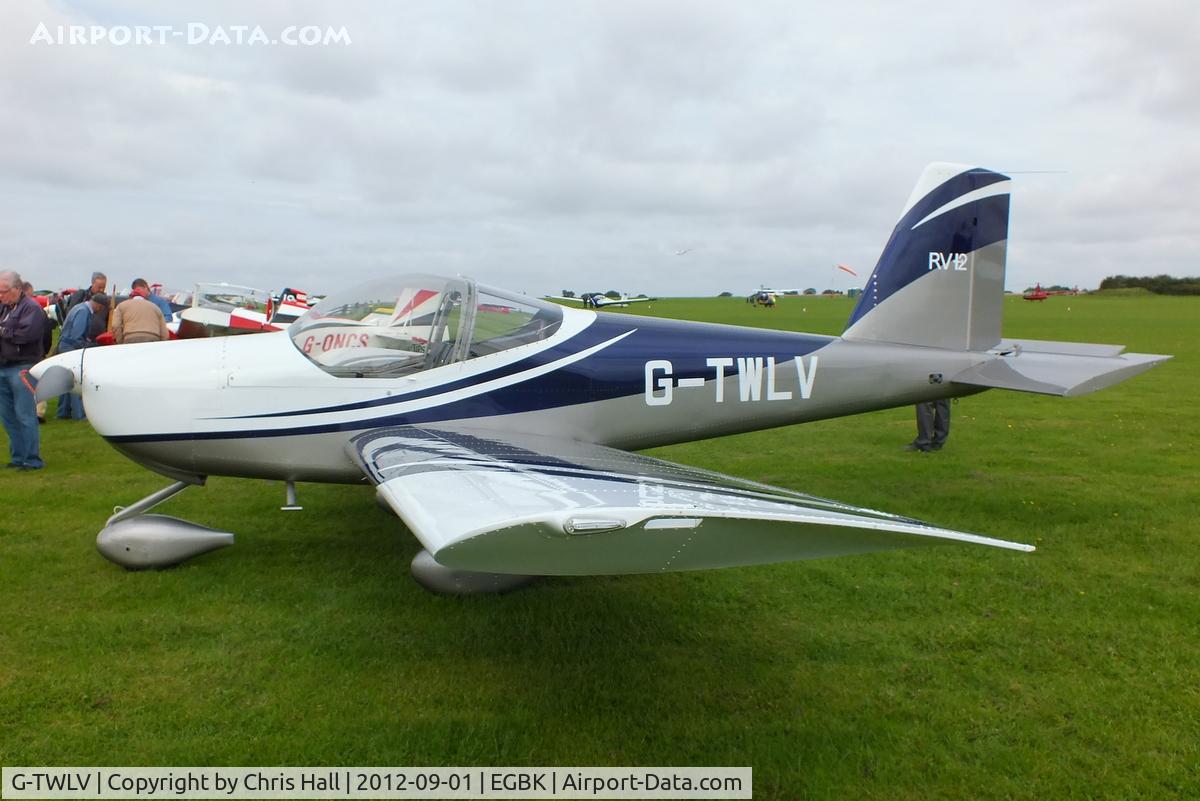 G-TWLV, 2011 Vans RV-12 C/N LAA 363-14931, at the at the LAA Rally 2012, Sywell