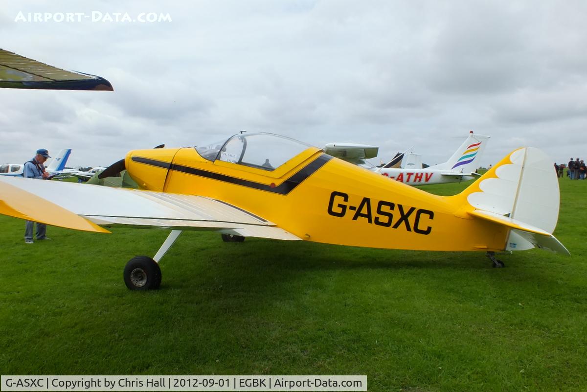 G-ASXC, 1951 SIPA 903 C/N 8, at the at the LAA Rally 2012, Sywell