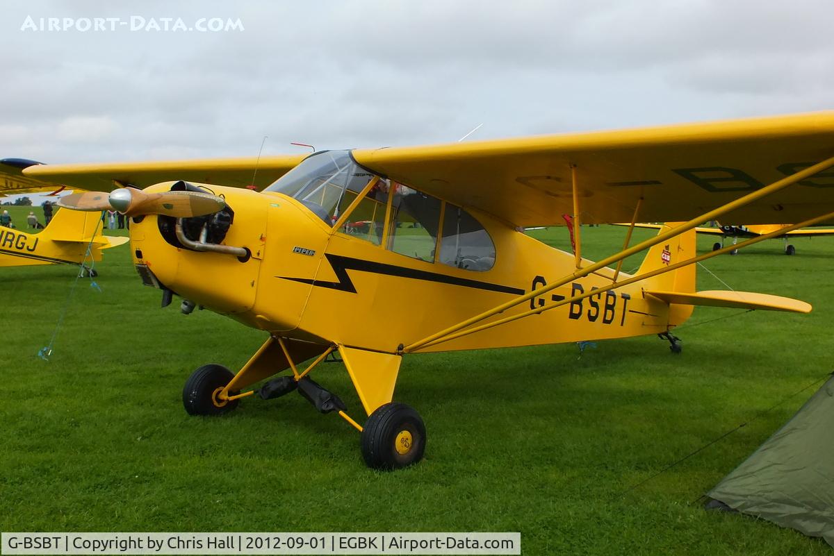 G-BSBT, 1946 Piper J3C-65 Cub Cub C/N 17712, at the at the LAA Rally 2012, Sywell