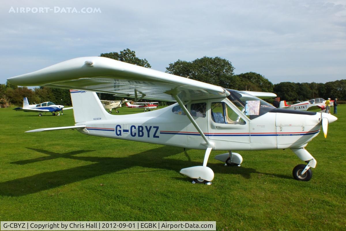 G-CBYZ, 2003 Tecnam P-92EA Echo Super C/N PFA 318A-13984, at the at the LAA Rally 2012, Sywell
