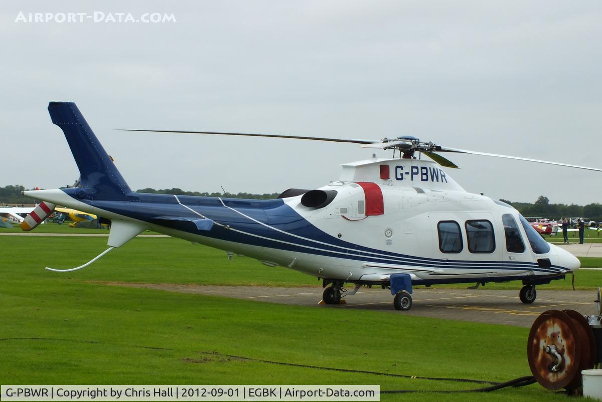 G-PBWR, 2007 Agusta A-109S Grand C/N 22050, at the at the LAA Rally 2012, Sywell