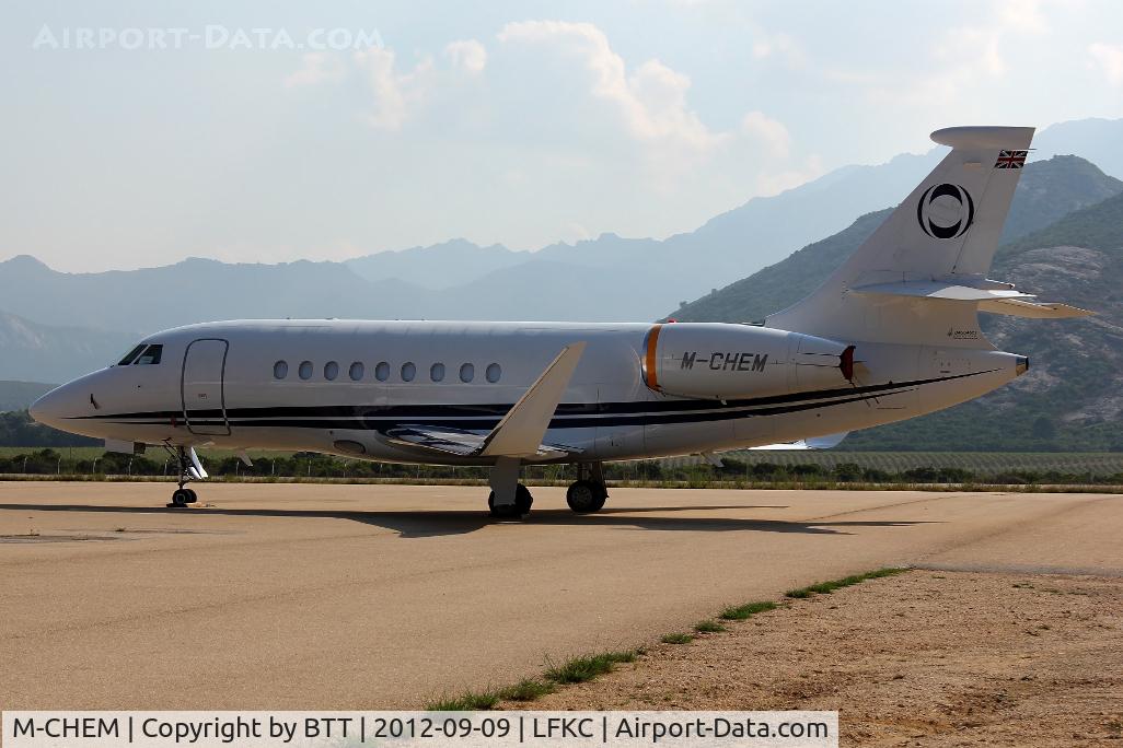 M-CHEM, 2007 Dassault Falcon 2000EX C/N 128, Parking