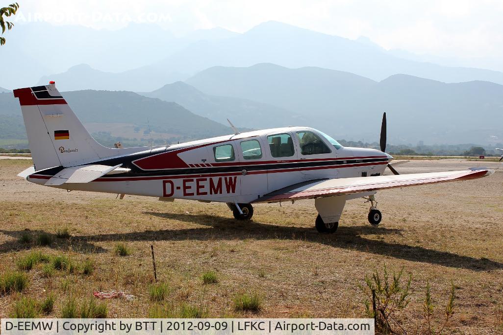 D-EEMW, Beech A36TC Bonanza 36 Bonanza 36 C/N EA-190, Parking
