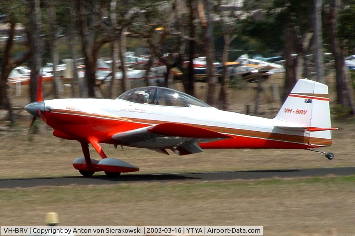 VH-BRV, 1998 Vans RV-4 C/N V277, VH-BRV @ YTYA Tyabb 2003 PAC Air Show