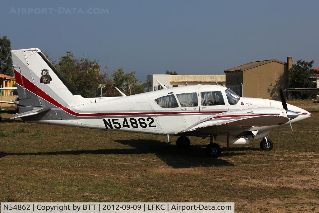 N54862, 1975 Piper PA-23-250 C/N 27-7554161, Parking