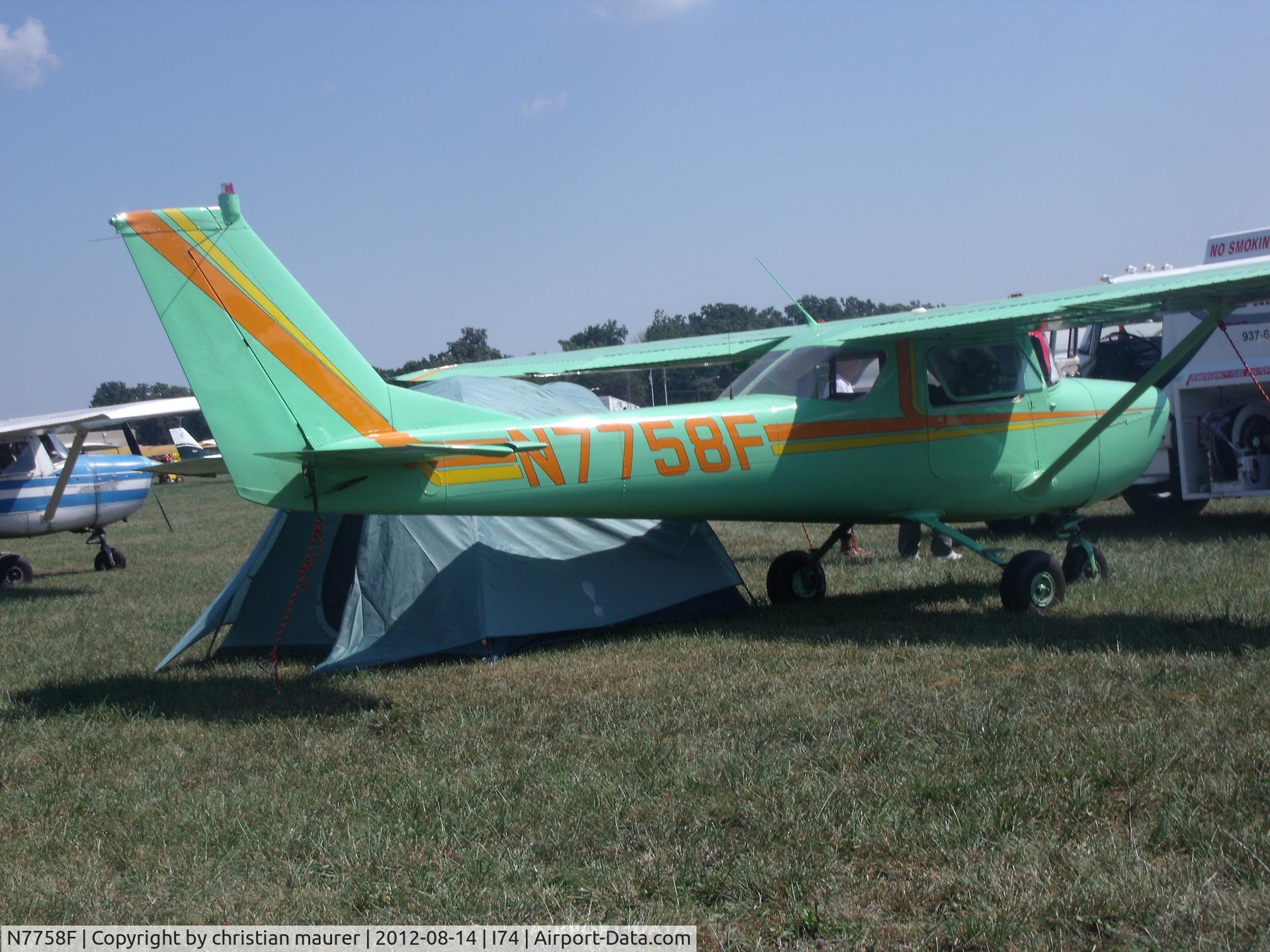 N7758F, 1966 Cessna 150F C/N 15064142, cessna 150