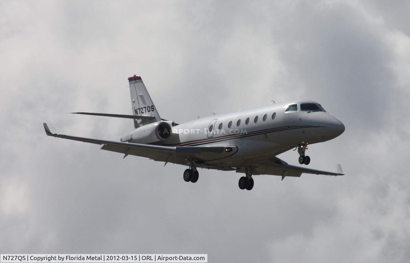 N727QS, 2005 Israel Aircraft Industries Gulfstream 200 C/N 113, Net Jets Gulfstream 200