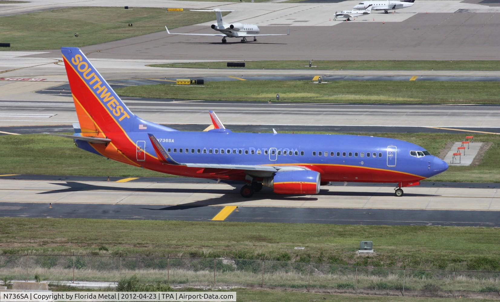 N736SA, 1999 Boeing 737-7H4 C/N 27868, Southwest 737