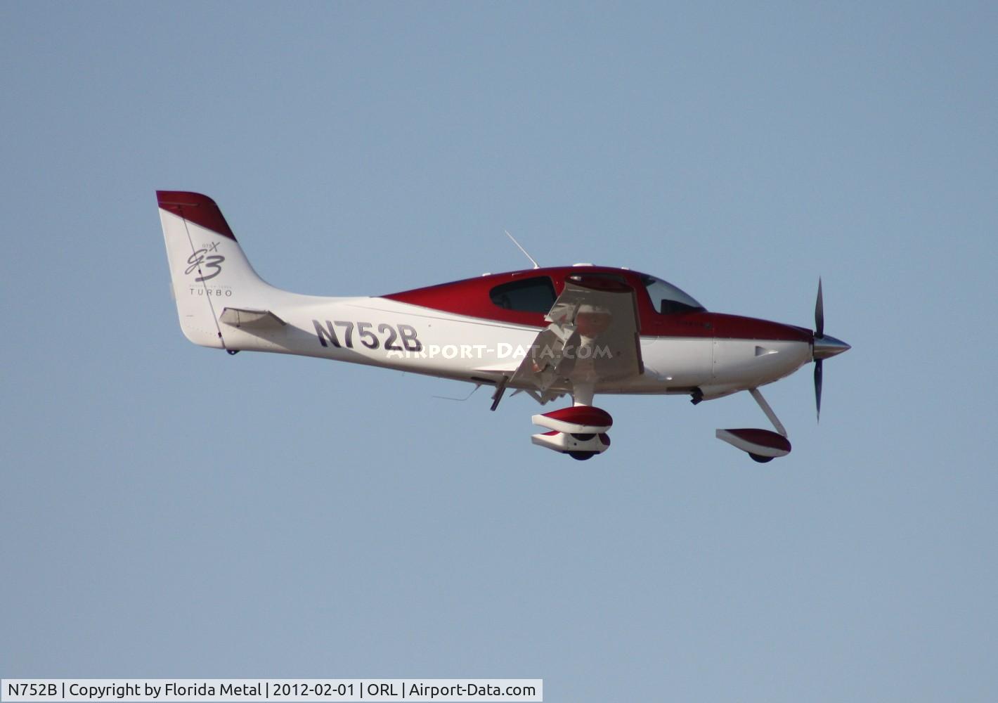 N752B, Cirrus SR22 G3 GTS Turbo C/N 3157, Cirrus SR22