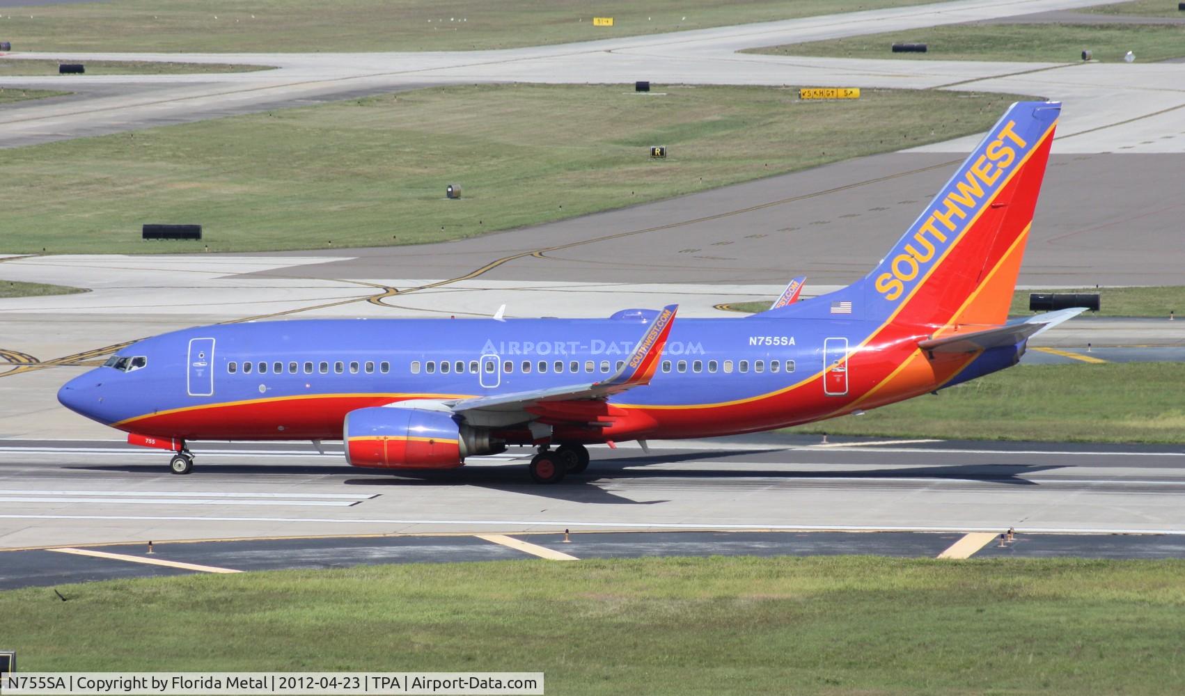N755SA, 1999 Boeing 737-7H4 C/N 27871, Southwest 737-700