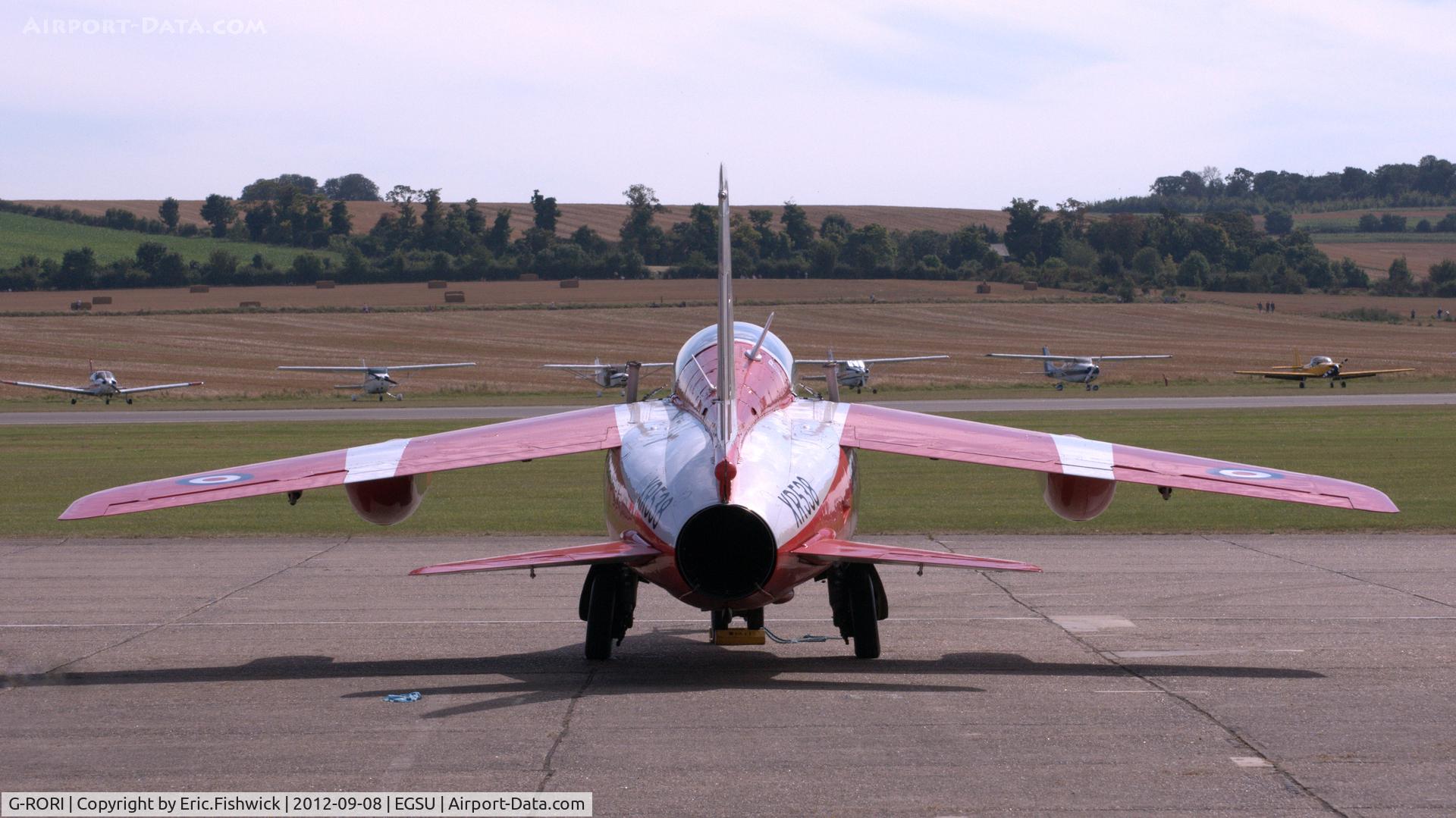 G-RORI, 1963 Hawker Siddeley Gnat T.1 C/N FL549, 5. XR538 - Folland Gnat Mk 1 at The Duxford Air Show, Sept. 2012.