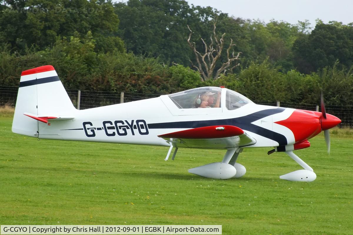 G-CGYO, 2005 Vans RV-6A C/N 24704, at the at the LAA Rally 2012, Sywell