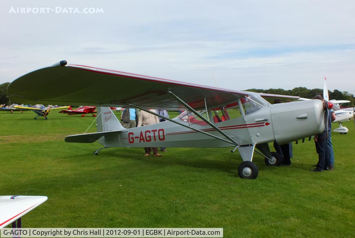 G-AGTO, 1945 Auster J-1 Autocrat C/N 1822, at the at the LAA Rally 2012, Sywell