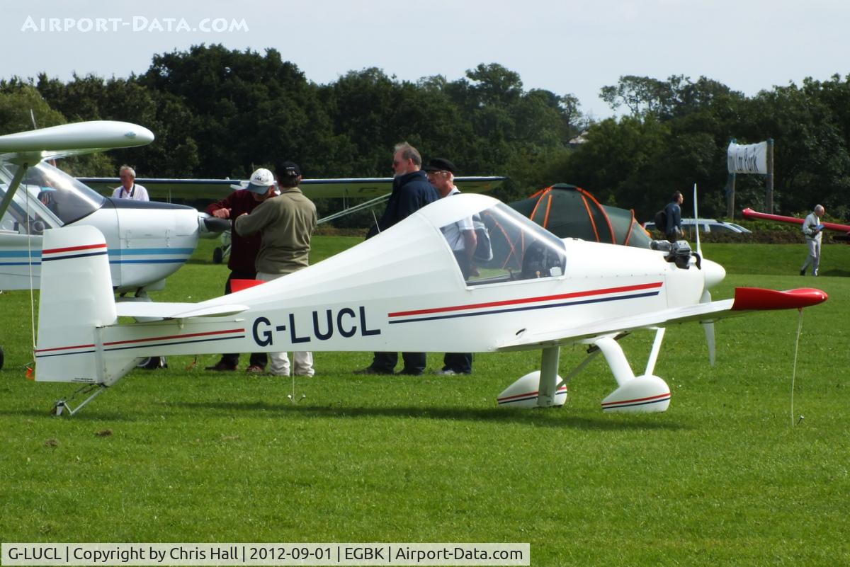 G-LUCL, 2010 Colomban MC-30 Luciole C/N LAA 371-14988, at the at the LAA Rally 2012, Sywell