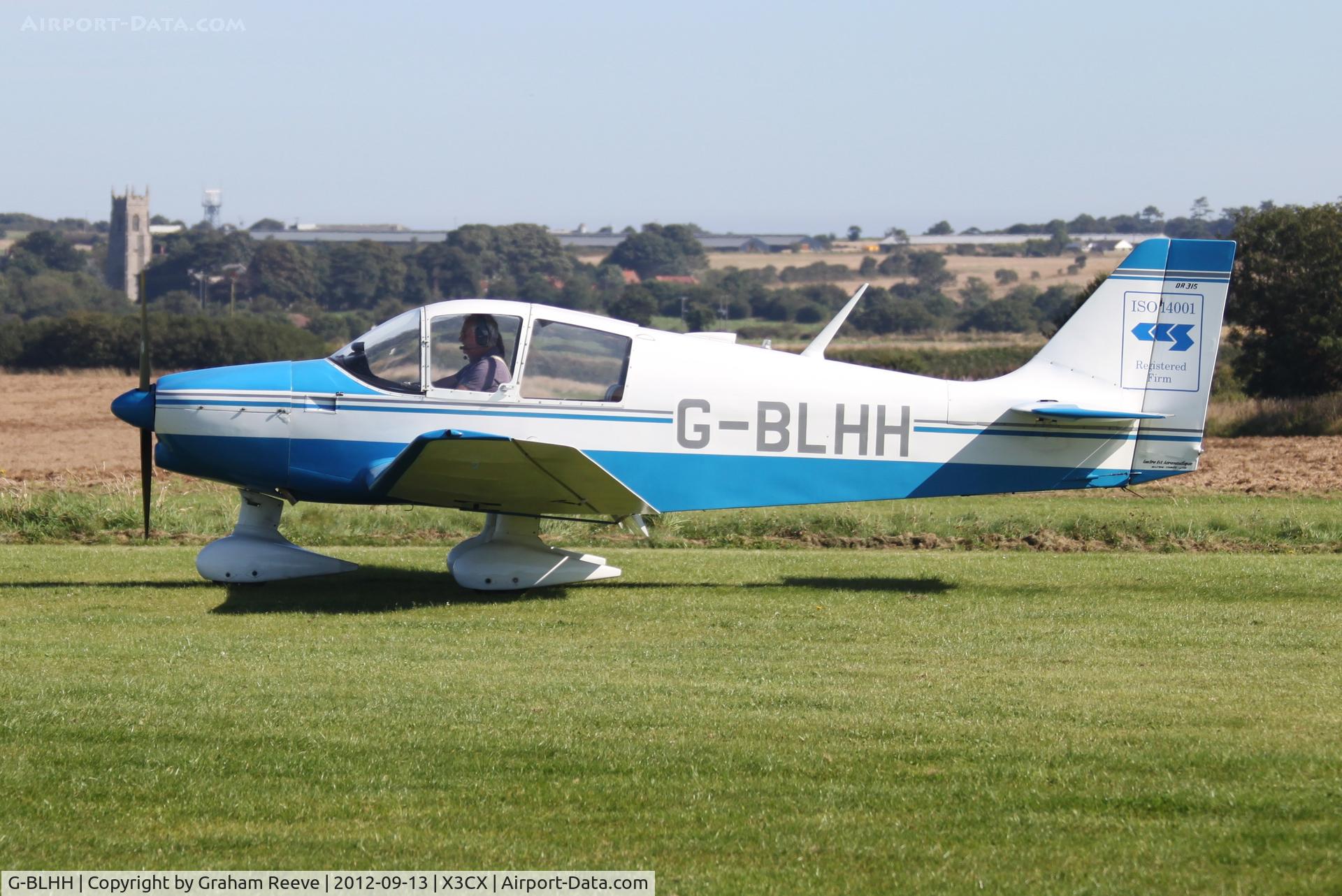 G-BLHH, 1968 CEA DR-315 C/N 324, Just landed.