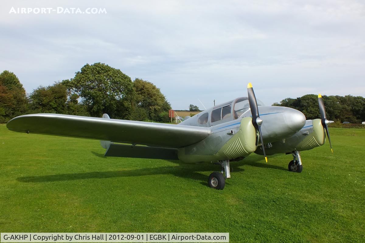 G-AKHP, 1947 Miles M65 Gemini 1A C/N 6519, at the at the LAA Rally 2012, Sywell
