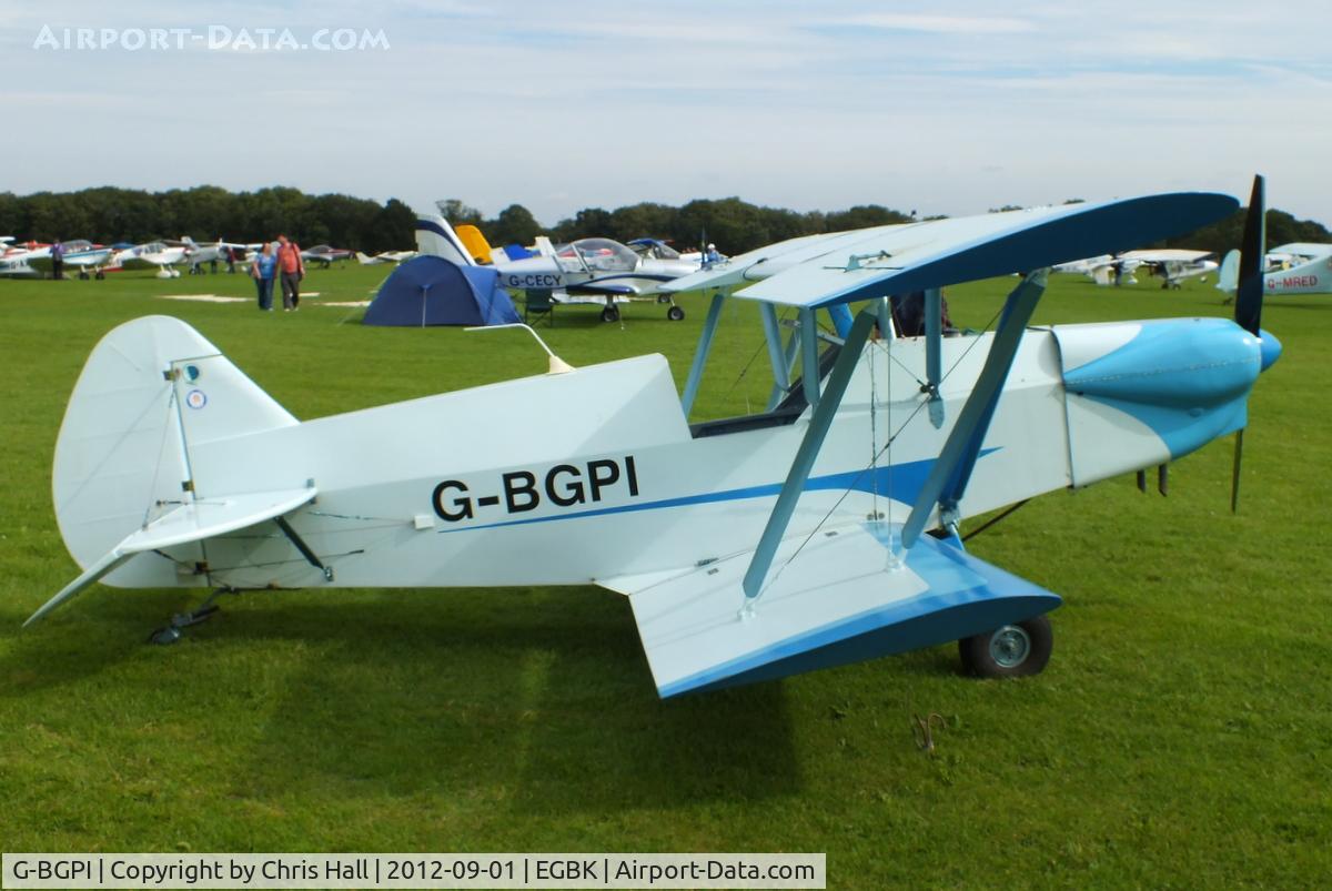 G-BGPI, 1986 Plumb BGP-1 C/N PFA 083-10359, at the at the LAA Rally 2012, Sywell