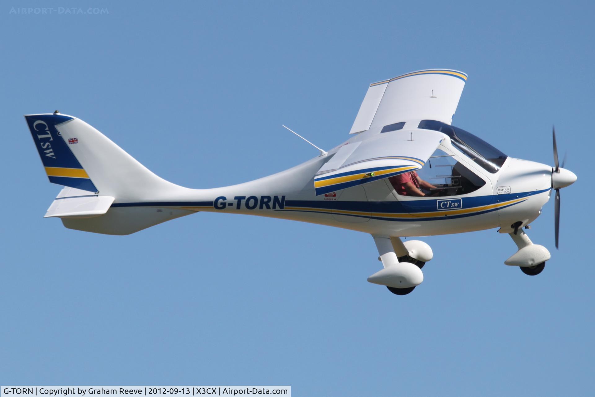 G-TORN, 2006 Flight Design CTSW C/N 8189, At Northrepps.