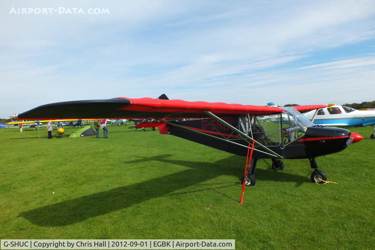 G-SHUC, 1993 Rans S-6ESD Coyote II (Mod) C/N PFA 204-12361, at the at the LAA Rally 2012, Sywell
