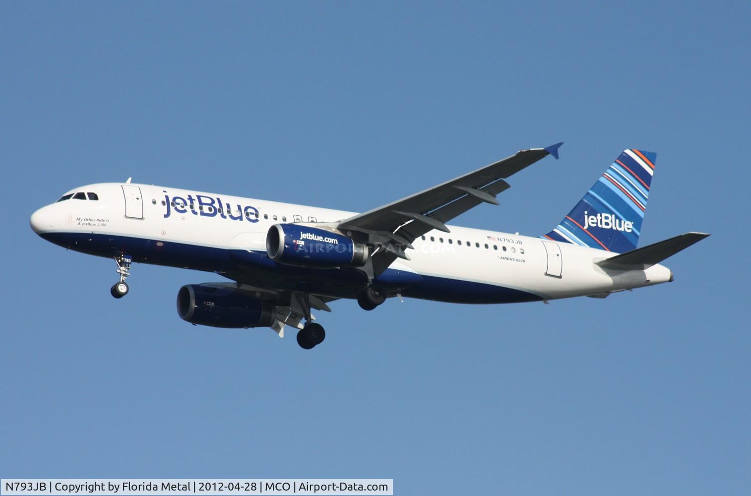 N793JB, 2011 Airbus A320-232 C/N 4647, Jet Blue A320