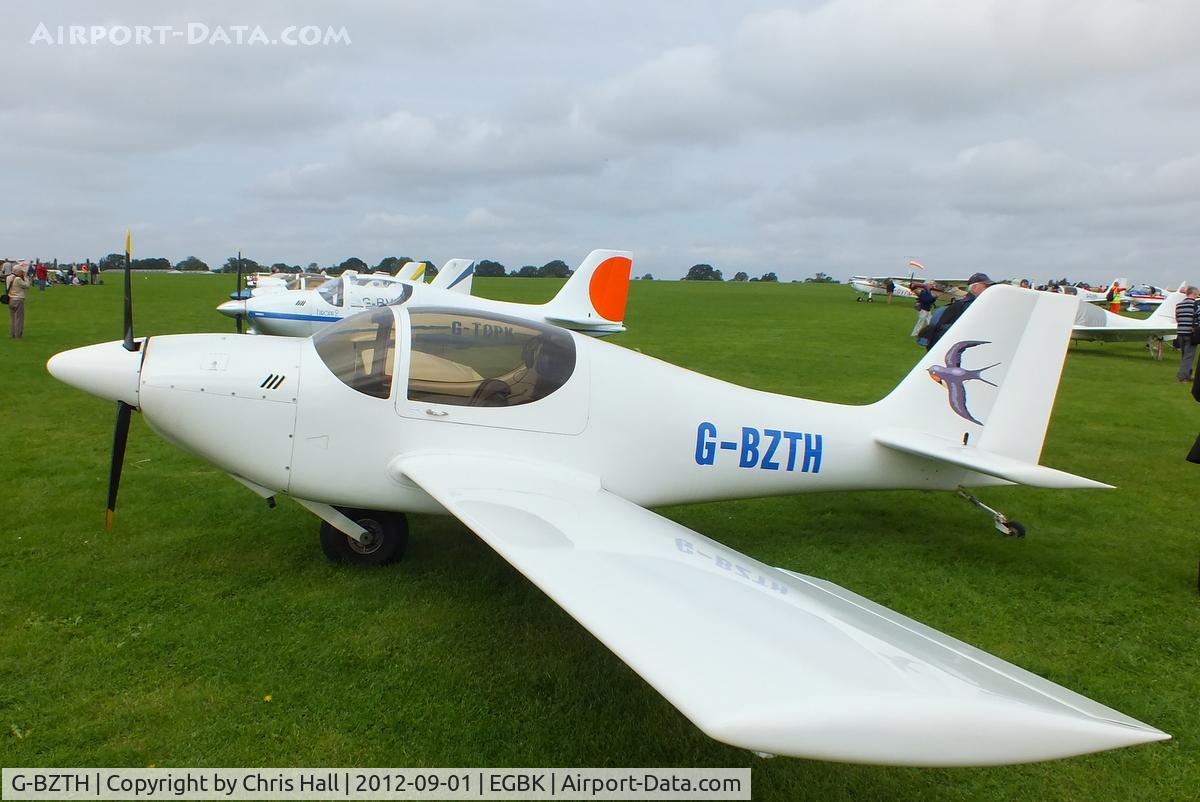 G-BZTH, 2002 Europa Monowheel C/N PFA 247-12494, at the at the LAA Rally 2012, Sywell