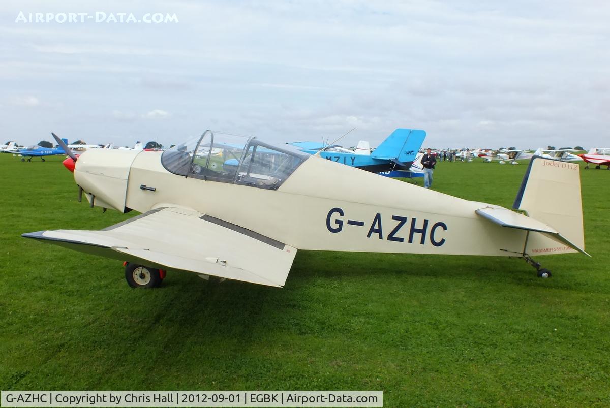 G-AZHC, 1958 Wassmer (Jodel) D-112 Club C/N 585, at the at the LAA Rally 2012, Sywell