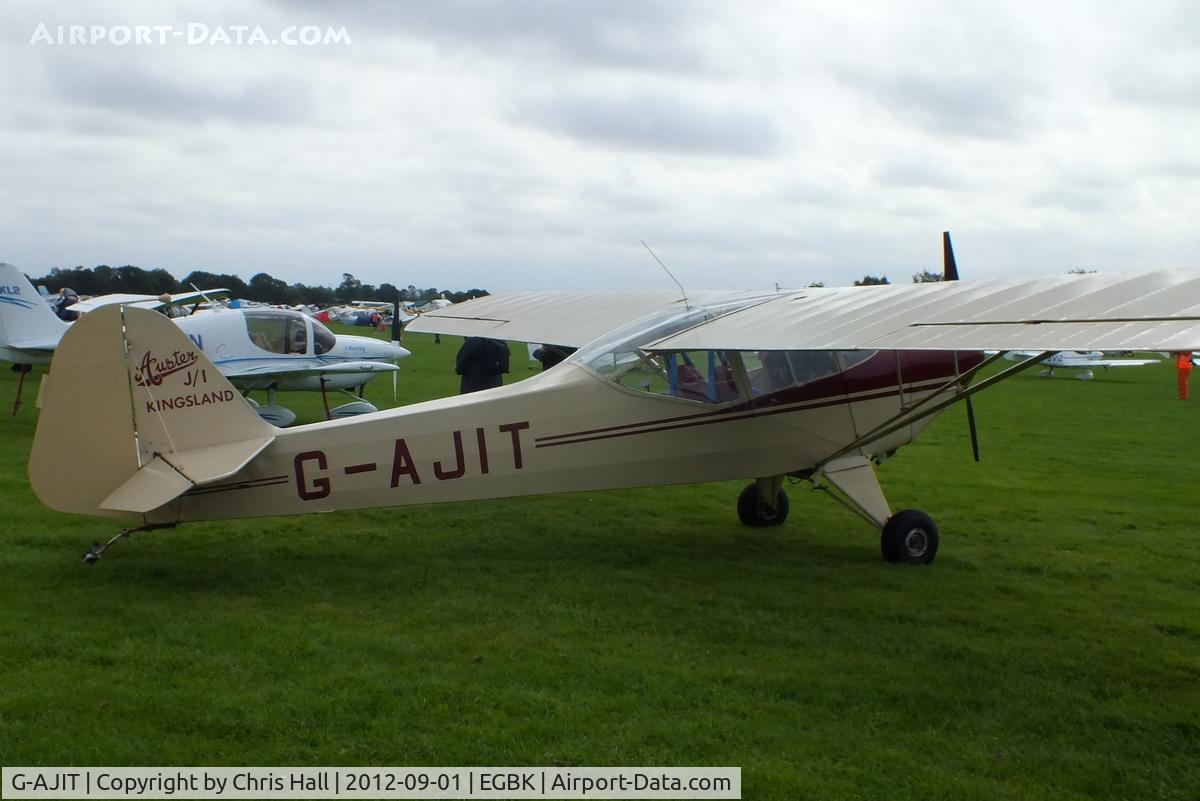 G-AJIT, 1946 Auster J-1 Kingsland C/N 2337, at the at the LAA Rally 2012, Sywell