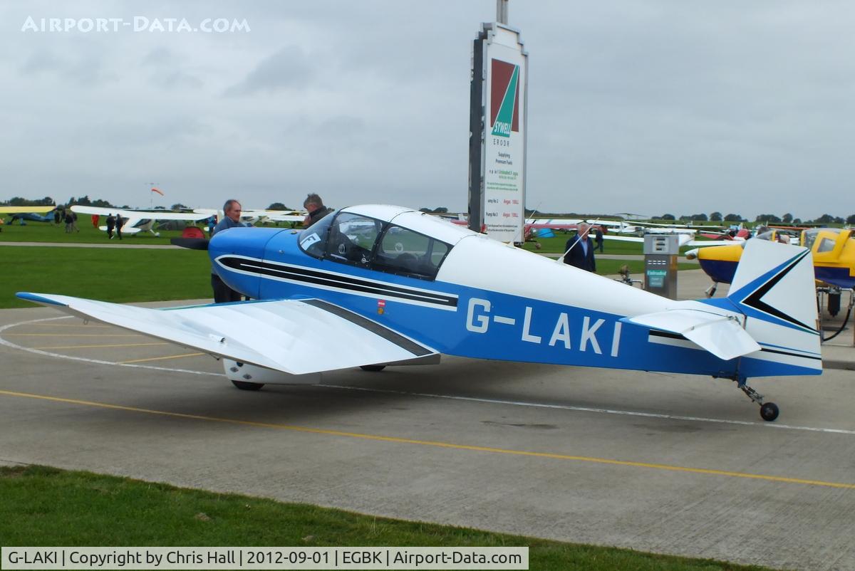G-LAKI, 1963 Jodel DR-1050 Ambassadeur C/N 534, at the at the LAA Rally 2012, Sywell