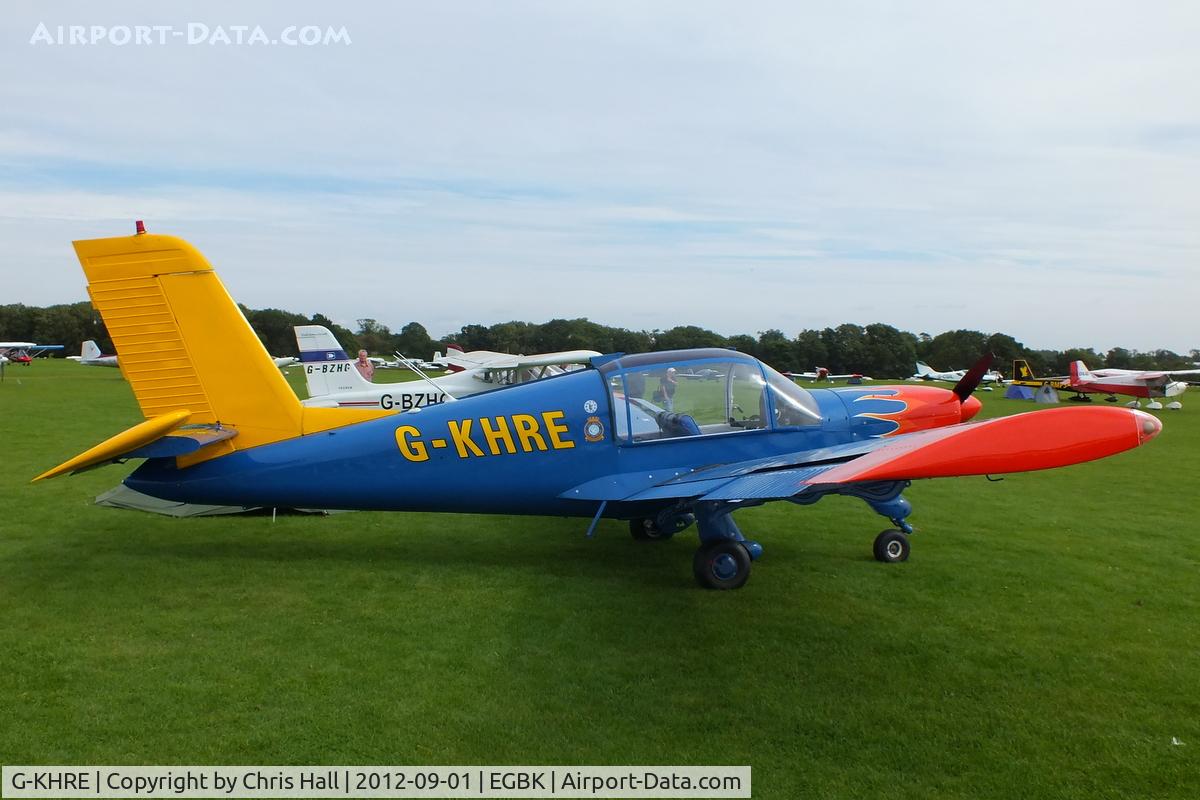 G-KHRE, 1979 Socata Rallye 150SV Garnement C/N 2931, at the at the LAA Rally 2012, Sywell