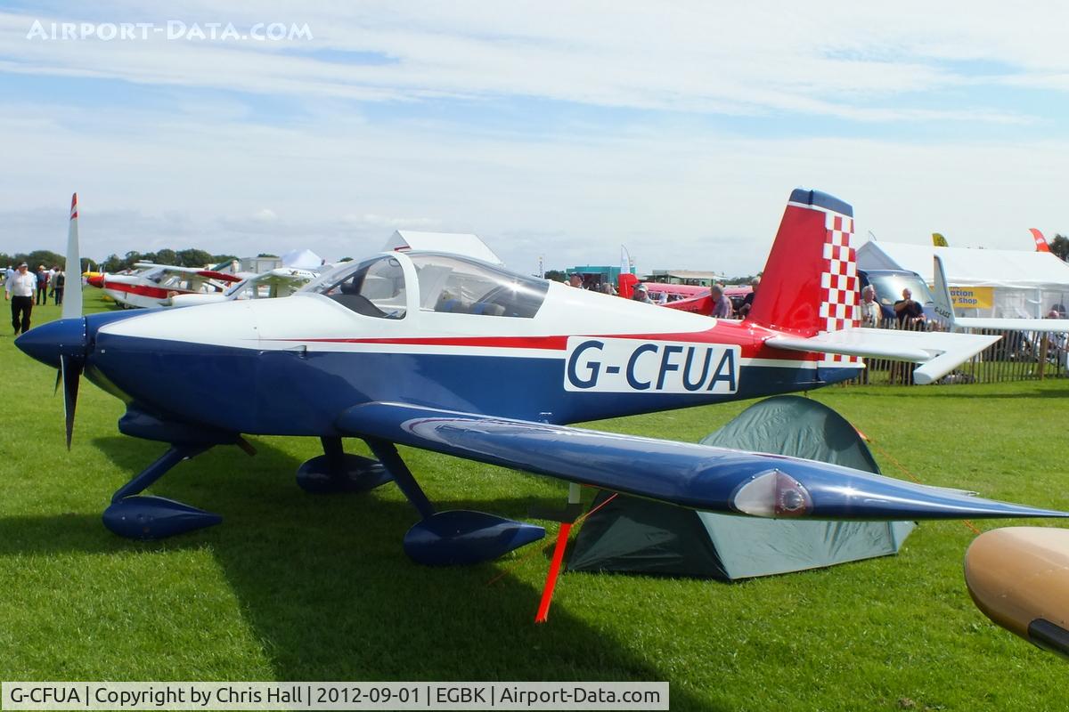 G-CFUA, 2010 Vans RV-9A C/N PFA 320-14103, at the at the LAA Rally 2012, Sywell