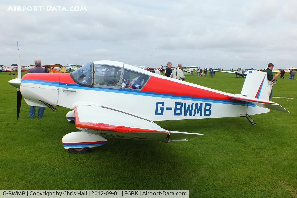 G-BWMB, 1956 Jodel D-119 C/N 77, at the at the LAA Rally 2012, Sywell