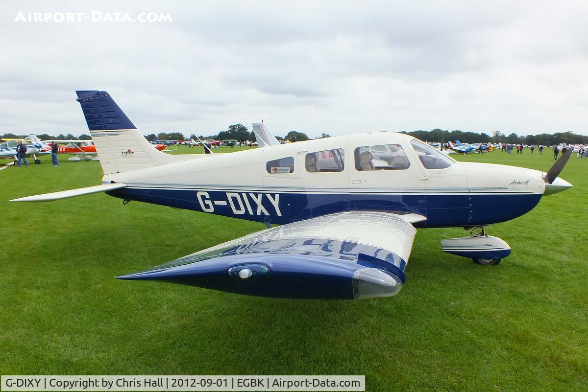 G-DIXY, 1998 Piper PA-28-181 Cherokee Archer III C/N 28-43195, at the at the LAA Rally 2012, Sywell