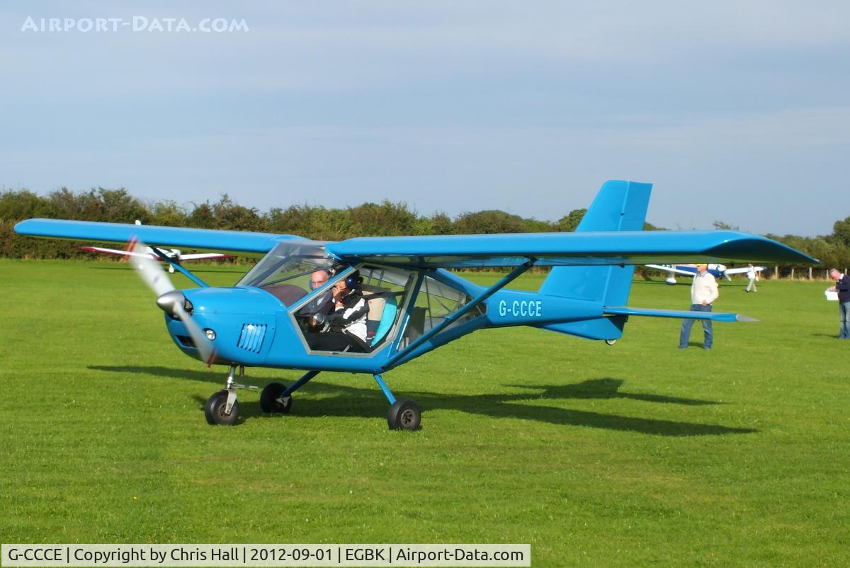 G-CCCE, 2003 Aeroprakt A-22 Foxbat C/N PFA 317-14002, at the at the LAA Rally 2012, Sywell