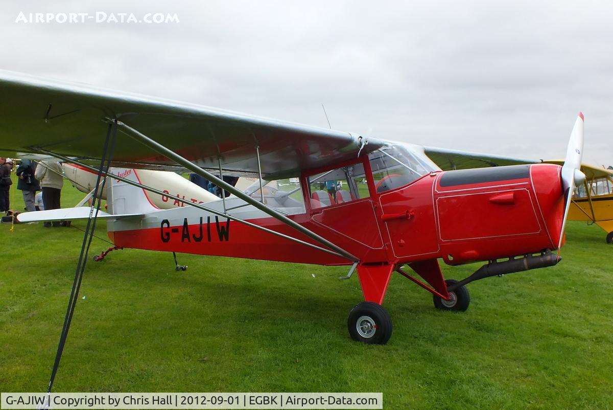 G-AJIW, 1947 Auster J-1N Alpha C/N 2340, at the at the LAA Rally 2012, Sywell