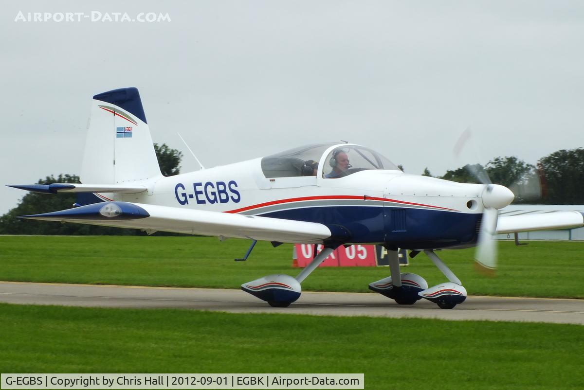 G-EGBS, 2005 Vans RV-9A C/N PFA 320-14234, at the at the LAA Rally 2012, Sywell