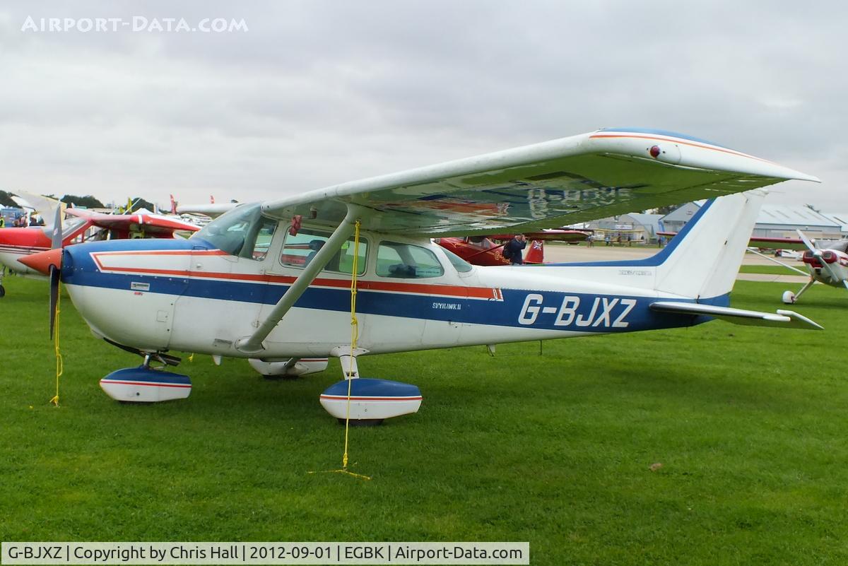G-BJXZ, 1980 Cessna 172N Skyhawk II C/N 172-73039, at the at the LAA Rally 2012, Sywell