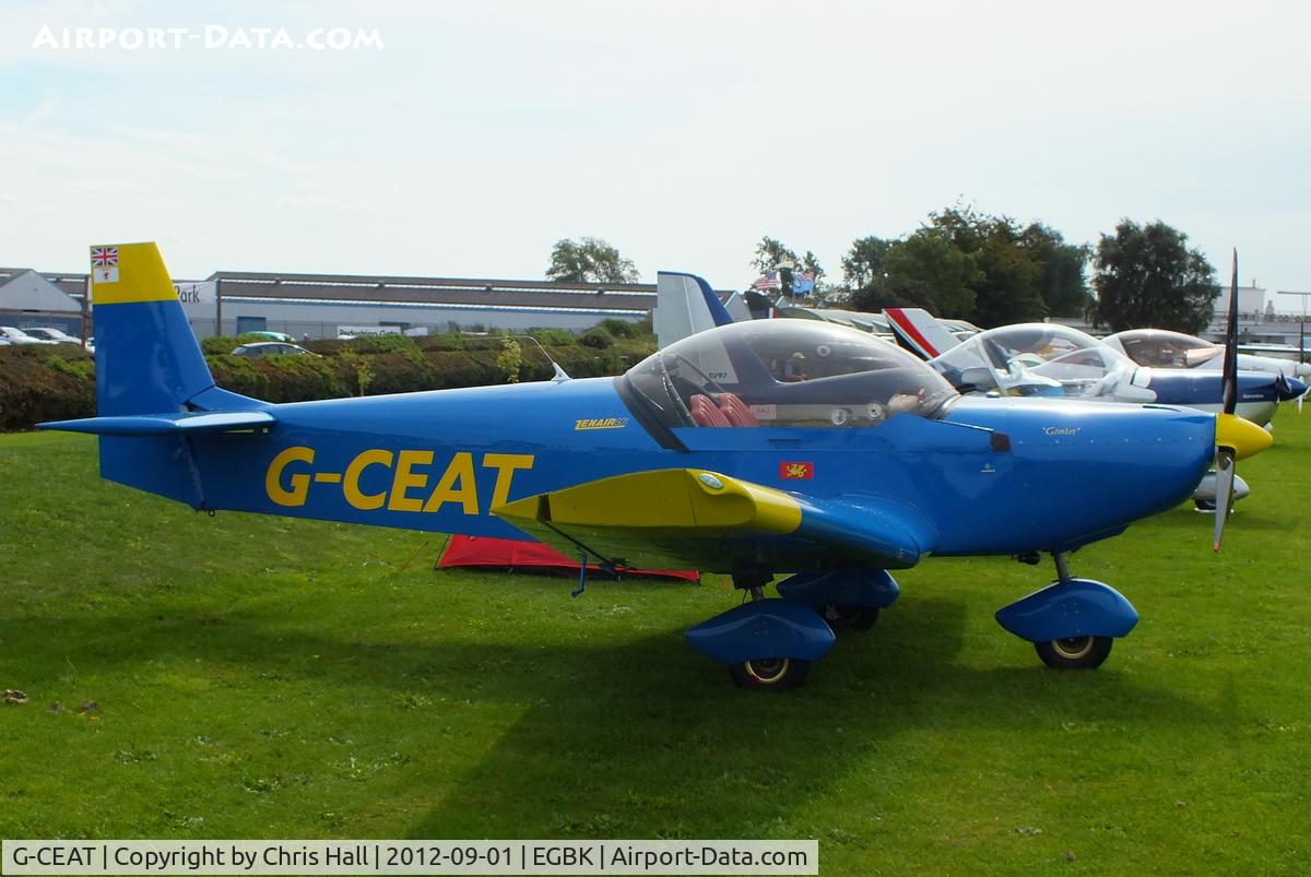 G-CEAT, 2006 Zenair CH-601 HDS Zodiac C/N PFA 162-13930, at the at the LAA Rally 2012, Sywell