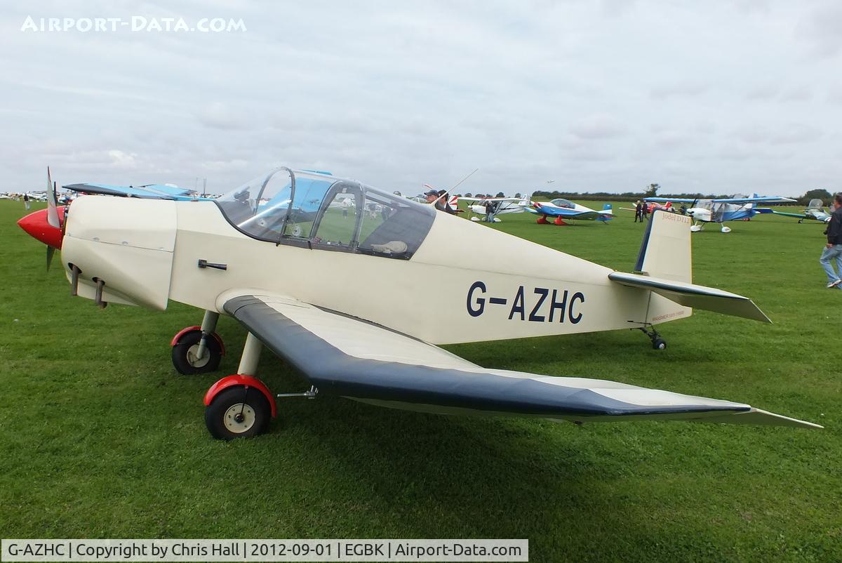 G-AZHC, 1958 Wassmer (Jodel) D-112 Club C/N 585, at the at the LAA Rally 2012, Sywell
