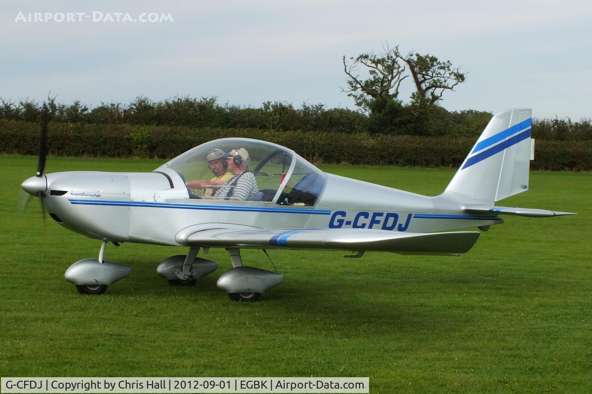 G-CFDJ, 2008 Cosmik EV-97 TeamEurostar UK C/N 3209, at the at the LAA Rally 2012, Sywell